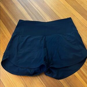 Lululemon Navy Speed Up High-Rise shorts